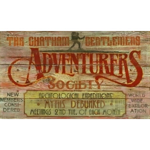 Red Horse Adventurers Club Sign - All