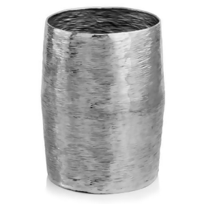 Modern Day Accents Barril Silver Barrel Stool And Planter - All