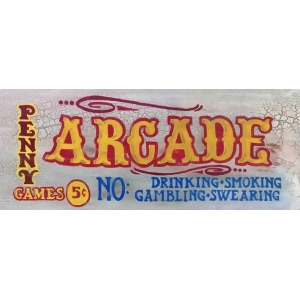 Red Horse Arcade Sign - All