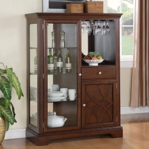 Standard Furniture Woodmont Display Server in Cherry - All
