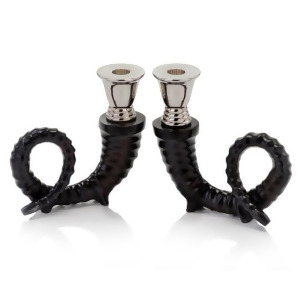 Modern Day Accents Pair Of Carnero Candleholders - All
