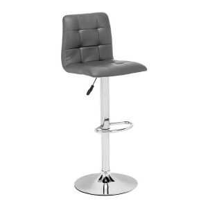 Zuo Oxygen Barstool in Gray - All