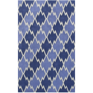 Noble House Cologne Collection Rug in Blue / Cream - All