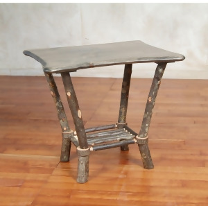 Flat Rock Quadra Side Table in Greystone - All