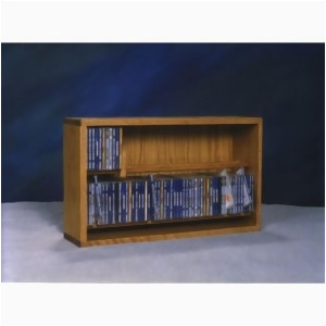 Wood Shed Solid Oak Dowel Cabinet for CD's - All