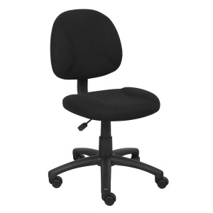 Boss Chairs Boss Black Deluxe Posture Chair - All