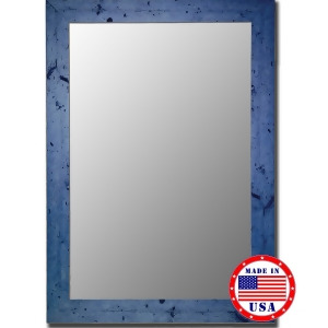 Hitchcock Butterfield Vintage Blue Framed Wall Mirror - All