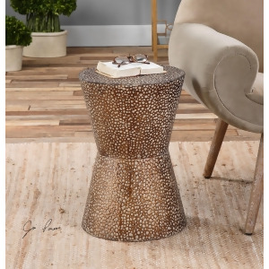 Uttermost Cutler Drum Shaped Accent Table - All