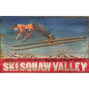 Red Horse Squaw Olympics Sign - All