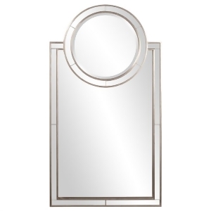 Howard Elliott 92042 Cosmopolitan Rectangular Vanity Mirror w/ Round Mirror Acce - All