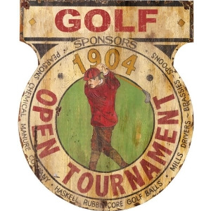 Red Horse Golf Tournament Sign - All