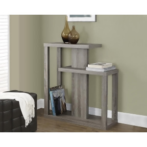 Monarch Specialties Dark Taupe Reclaimed-Look Hall Console Accent Table I 2472 - All