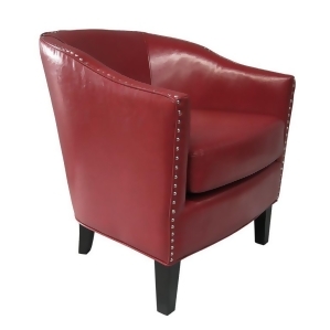 Madison Park Fremont Accent Chair In Red - All