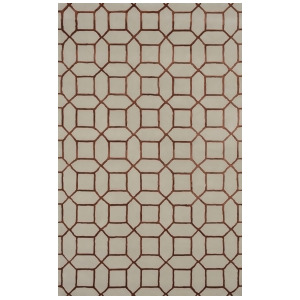 Noble House Indigo Collection Rug in Cream / Rust - All