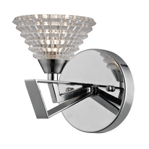 Elk Lighting Frenzy Collection 1 Light Bath In Polished Chrome 46150/1 - All