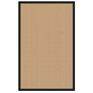 Linon Athena Rug In Sisal And Black 9.10 x 13 - All