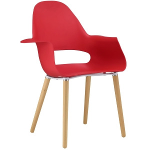 Modway Soar Dining Armchair In Red - All