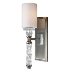 Uttermost Campania 1 Lt Wall Sconce w/ Frosted Glass Shade - All