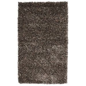Noble House Sheen Collection Rug in Black / Ivory - All