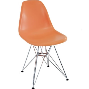 Modway Paris Dining Side Chair in Orange - All