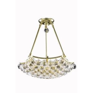 Lighting By Pecaso Taillefer Collection Flush Mount D10in H7in Lt 3 Gold Finish - All