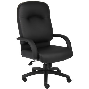Boss Chairs Boss High Back Caressoft Chair In Black - All