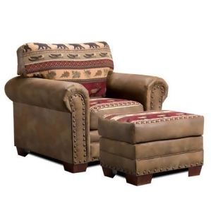 American Furniture Sierra Lodge Ottoman - All