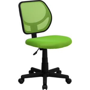 Flash Furniture Mid-Back Green Mesh Task Chair Computer Chair Wa-3074-gn-gg - All