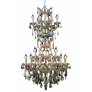 Lighting By Pecaso Karla Collection Large Hanging Fixture D30in H50in Lt 23 2 Go - All