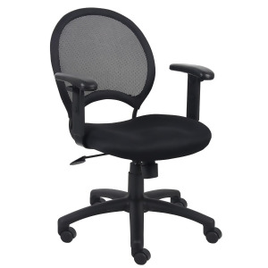 Boss Chairs Boss Mesh Chair w/ Adjustable Arms - All