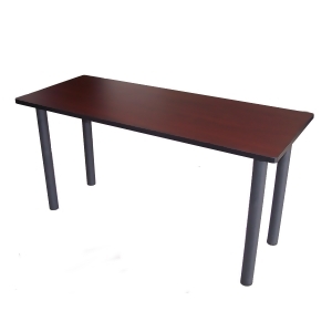 Boss Chairs Boss 36 x 24 Training Table in Mahogany - All