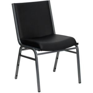 Flash Furniture Hercules Series Heavy Duty 3 Inch Thickly Padded Black Vinyl - All