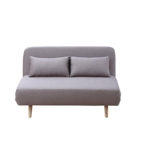 J M Premium Sofa Bed Jk037-2 In Beige Fabric - All