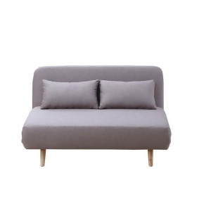 J M Premium Sofa Bed Jk037-2 In Beige Fabric - All