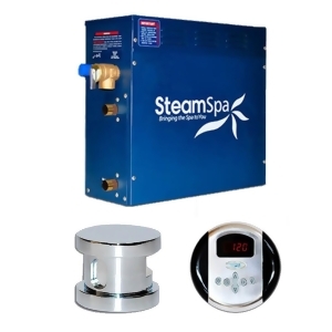 Steam Spa Oasis Package for Steam Spa 7.5kW Steam Generators in Chrome - All