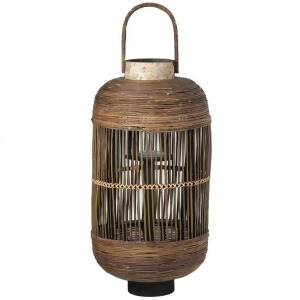 Entrada En3047 Bamboo Lantern- Natural Color Set of 2 - All