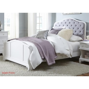 Liberty Arielle Youth Panel Bed In Antique White - All