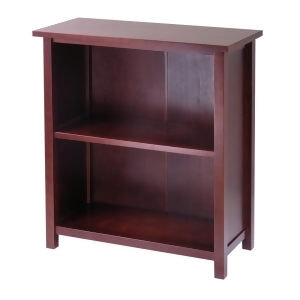Winsome Wood Milan 3-Tier Storage Shelf/Bookcase Medium - All