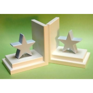 One World Pastel Blue Star Bookends - All