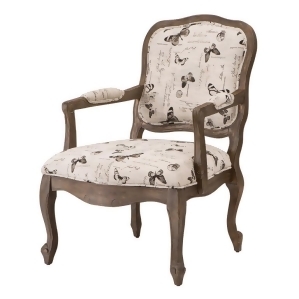 Madison Park Monroe Accent Chair In Cream - All