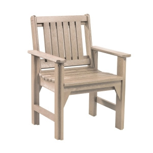 C.r. Plastics Dining Arm Chair In Beige - All