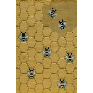 Momeni Lil Mo Whimsy Lmj15 Rug in Honeycomb Gold - All