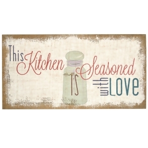 Stratton Seasoned with Love Typography Burlap - All