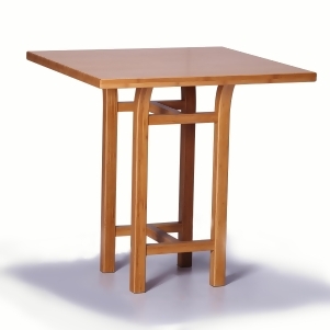 Greenington Tulip Counter Height Table in Classic Bamboo - All