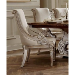 Homelegance Orleans Ii Arm Chair Linen In White Wash Set of 2 - All