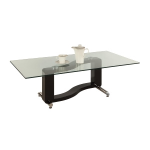Chintaly Fenya Cilla Cocktail Table In Marble Black - All