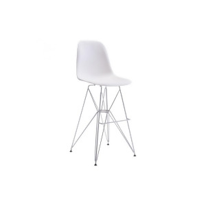 Zuo Zip Bar Chair White Set of 2 - All