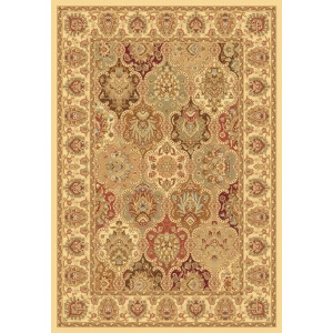 Rugs America New Vision Panel Cream P108-crm Rug - All
