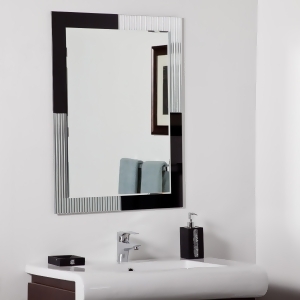 Decor Wonderland Jasmine Modern Bathroom Mirror - All