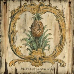 Red Horse Pineapple Sign - All